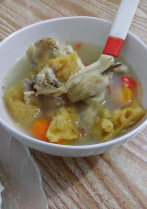 Foto resep sup hipio 