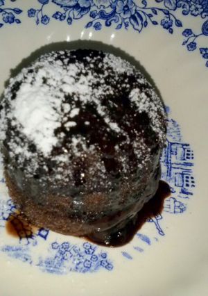 Foto resep Chocolate molten lava cake kukus