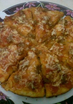 Foto resep Pizza Teflon homemade