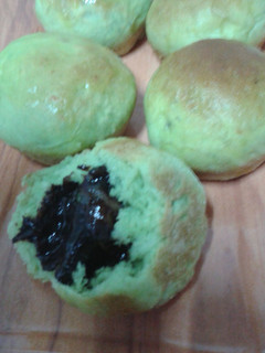 Foto resep Roti manis green tea (matcha) bekel ke sekolah jagoanku
