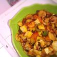 tumis udang jamur saus tiram