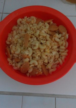 Foto resep Macaroni sosis pedas ala Fanny