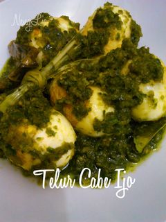 Foto resep Telur Cabe Ijo