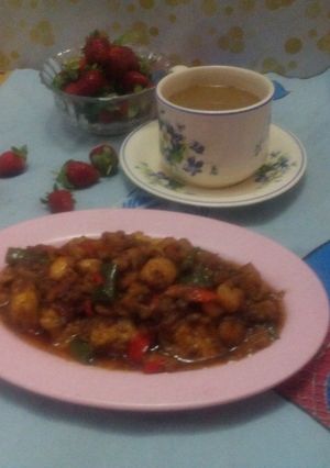 Foto resep Tahu Udang bumbu Tauco