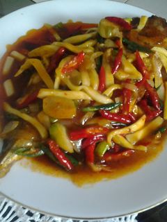 Foto resep Ikan saus sea food Mangga 
