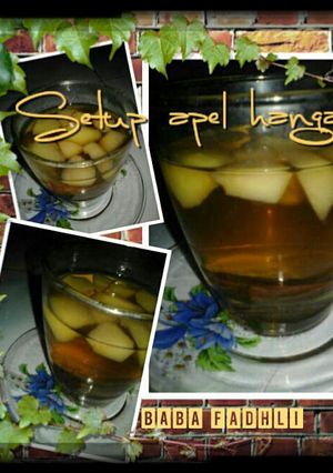 Foto resep Setup Apel Hangat Nikmat & Sehat