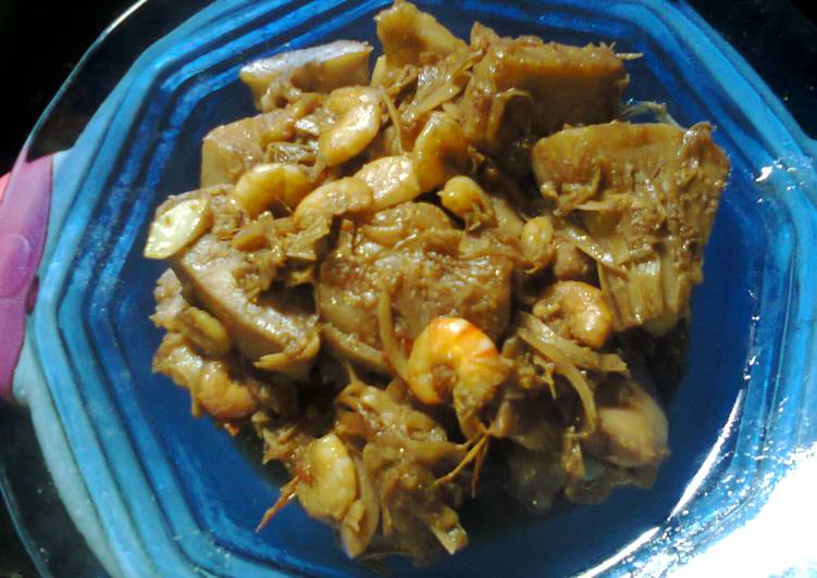 Tumis Nangka Udang Kecap