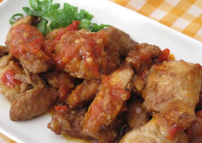 Resep AYAM BUMBU SATE BANJAR, Bisa Manjain Lidah