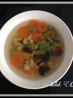 Foto resep Sup Ayam Jagung Bening
