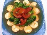 tofu brokoli siram