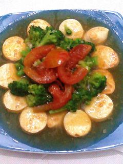 Foto resep tofu brokoli siram