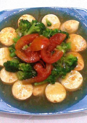 Foto resep tofu brokoli siram
