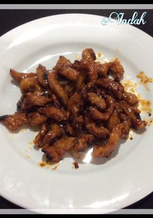 Foto resep Ayam Kuluyuk Saus Singapore ala Indah