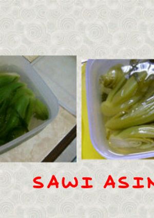 Foto resep Membuat sawi asin yang enak tnp ribet.