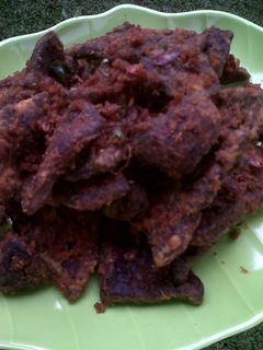 Foto resep Paru Goreng Bumbu Rendang