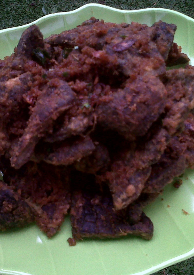 Foto resep Paru Goreng Bumbu Rendang