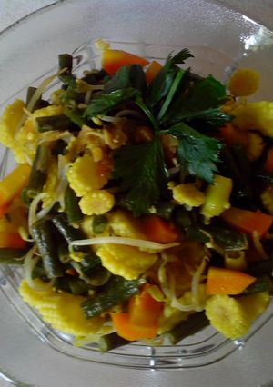 Foto resep Tumis sayur color full