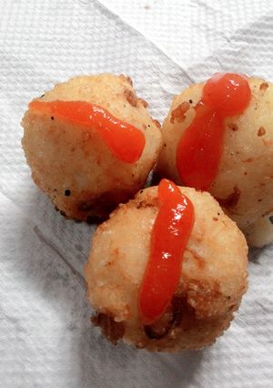 Foto resep Nasi Bola Goreng Tepung by DapurAmih
