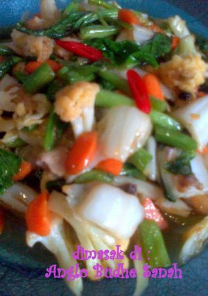 Foto resep Simple Capcay untuk pemula atau expert yang lagi terserang virus m_Males (foto step by step)