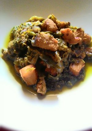 Foto resep ikan asin jambal roti lado ijo