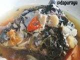 Garang asem ikan mas duri lunak