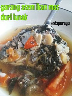 Foto resep Garang asem ikan mas duri lunak