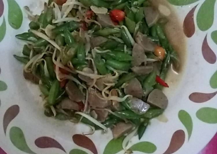 Resep tumis buncis touge gurih Lezat