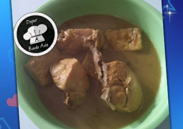 Cara termudah untuk Vegan saat makan malamSemur Ayam Tempe