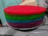 rainbow cake kukus ny.liem