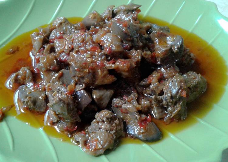 sambal goreng hati ampela ayam