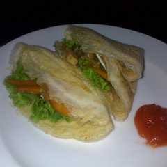 รูปของ Oatmeal Crepes Chicken Vegies untuk Diet
