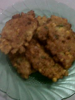Foto resep bakwan jagung oncom