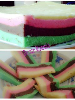 Foto resep Bolu kukus lapis