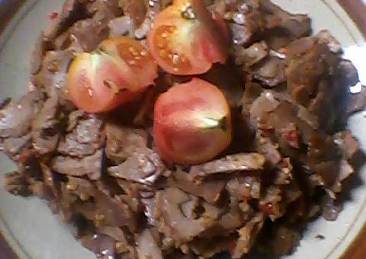Bumbu mengolah Kulit Singkong Pedasss yang Lezat Sekali