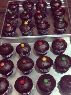 Foto resep Dark Chocolate Cupcakes