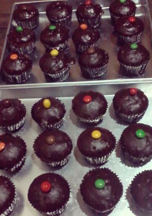 Foto resep Dark Chocolate Cupcakes