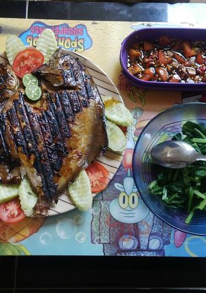 Foto resep Bawal Laut Bakar 