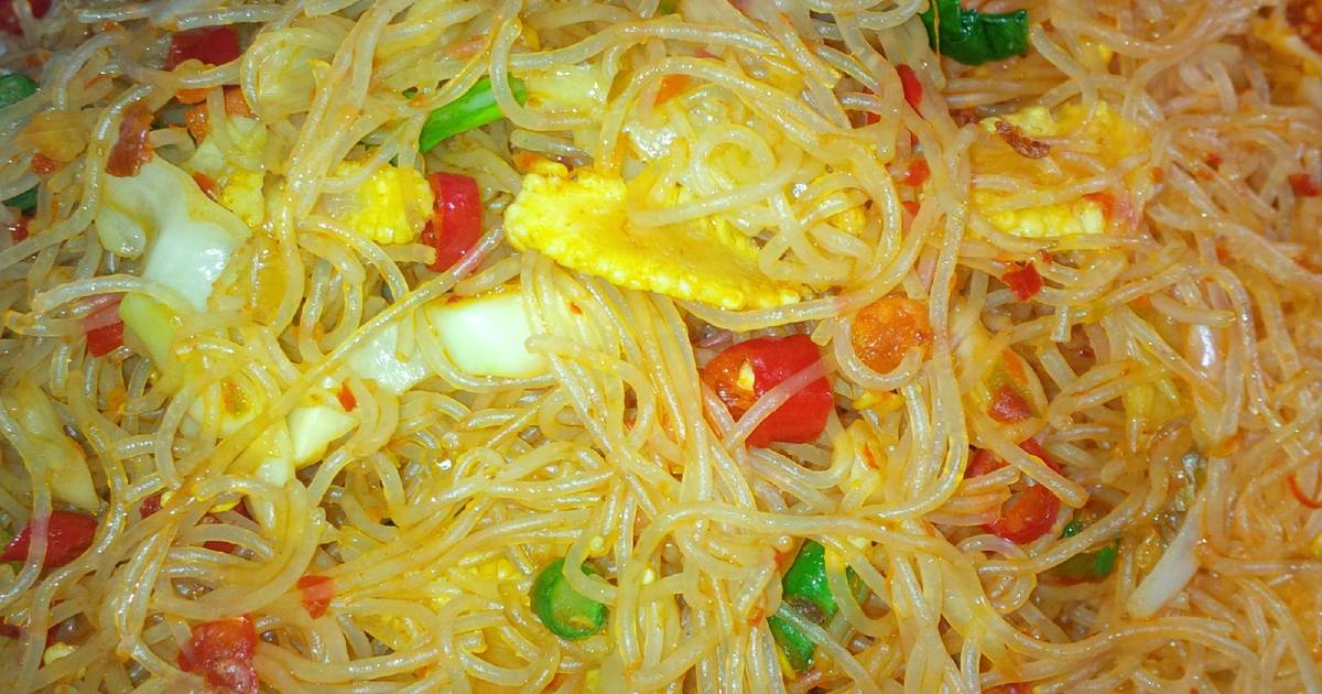 Resep Bihun Goreng Mercon Oleh Desychomel Cookpad