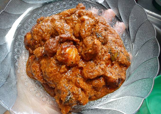 RENDANG KEPALA SOTONG(CUMI) BATU