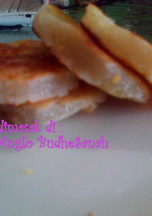 Foto resep wingko babat darurat pakai teflon (foto step by step)