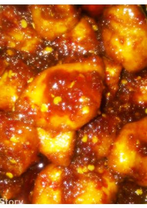 Foto resep ayam goreng pedas maniz maknyuzzz