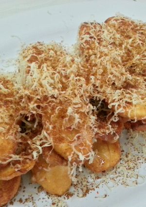 Foto resep Pisang keju madu ala Diaz
