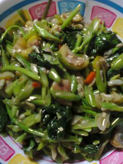 Foto resep Tumis Kangkung Terong Kacang Panjang