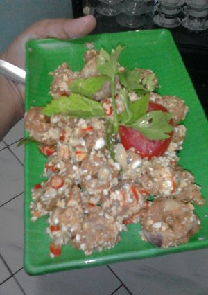 Foto resep cumi telur asin