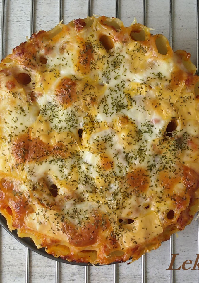 Foto resep Baked Rigatoni with Triple Cheese and Bolognese Sauce