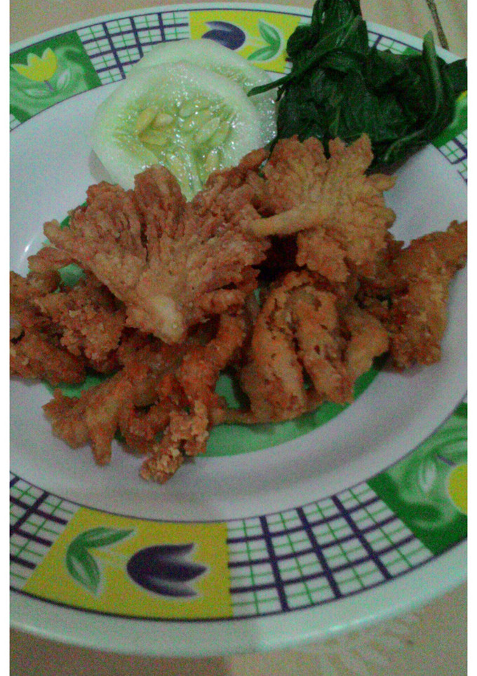 Foto resep jamur goreng crispy