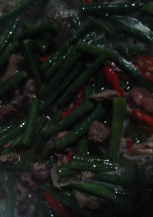 Foto resep Tumis Kacang Panjang Apa adanya