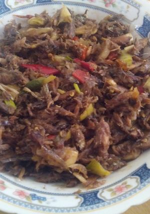 Foto resep Tumis Ikan Asin Pedas