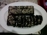 Eggless moist brownies (No telur...No mixer)