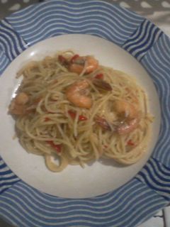 Foto resep Tumis Spaghetty Udang